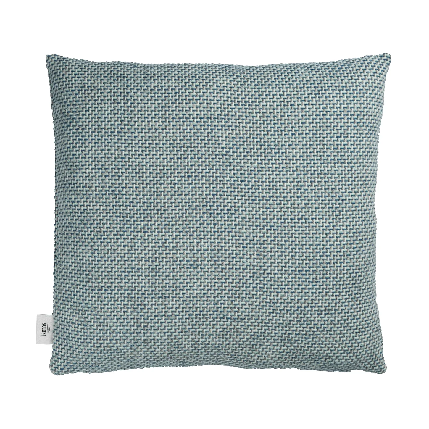 Una cushion 50x50 cm, Blue Røros Tweed