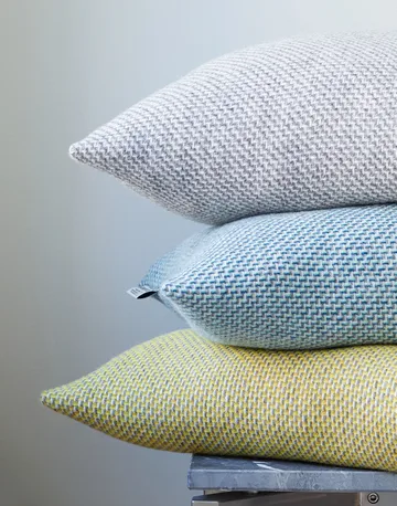 Una cushion 50x50 cm - Blue - Røros Tweed