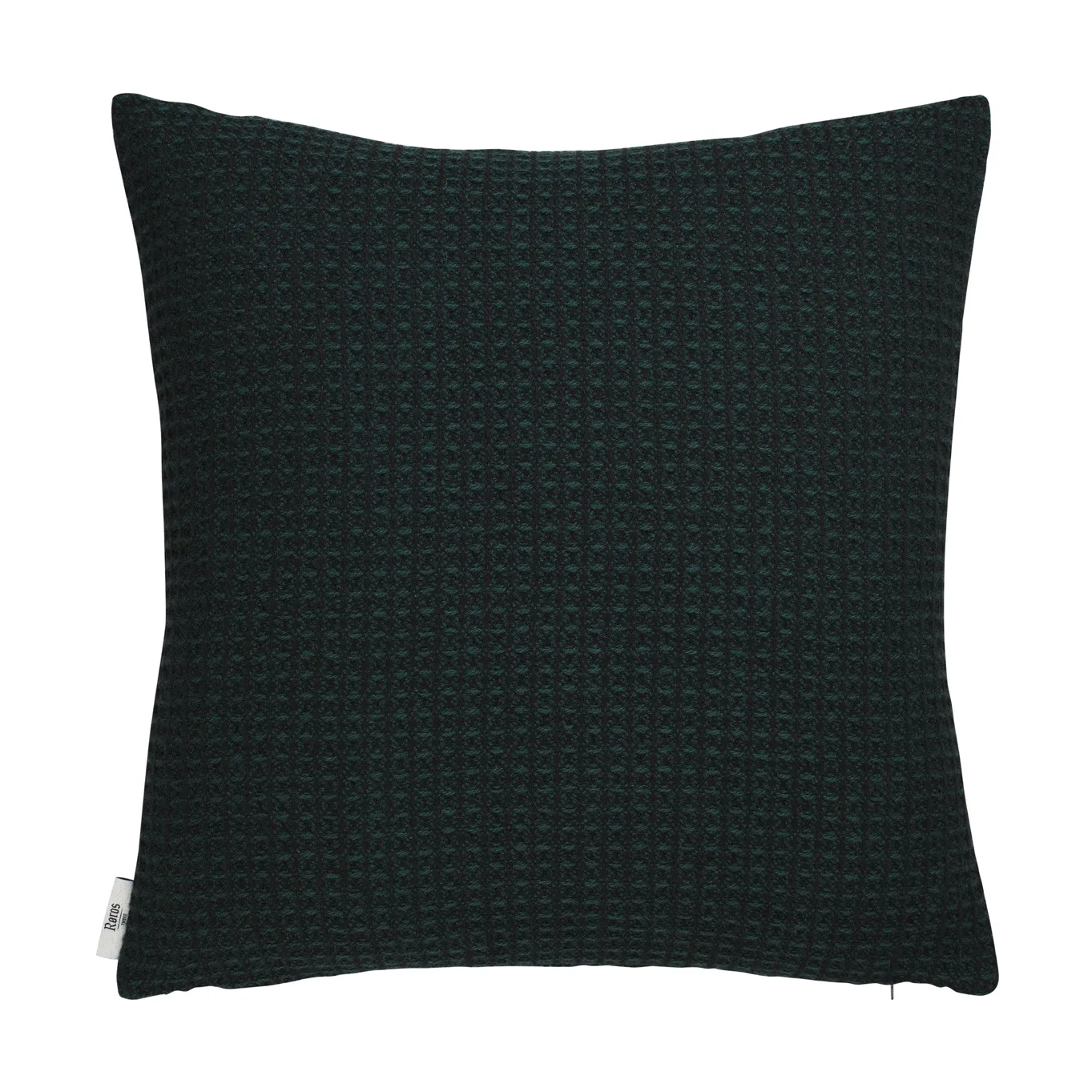 Vega cushion 50x50 cm, Dark green Røros Tweed