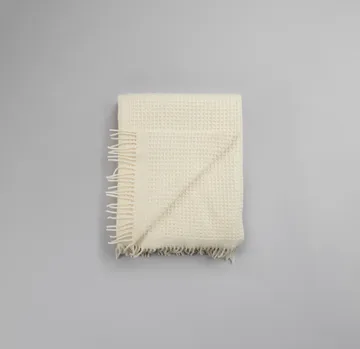 Vega throw 150x210 cm - Natural - Røros Tweed