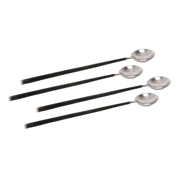 Ørskov Lava latté spoon 4 pieces - Stainless steel - Ørskov