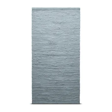 Cotton rug 60x90 cm - light grey (light grey) - Rug Solid