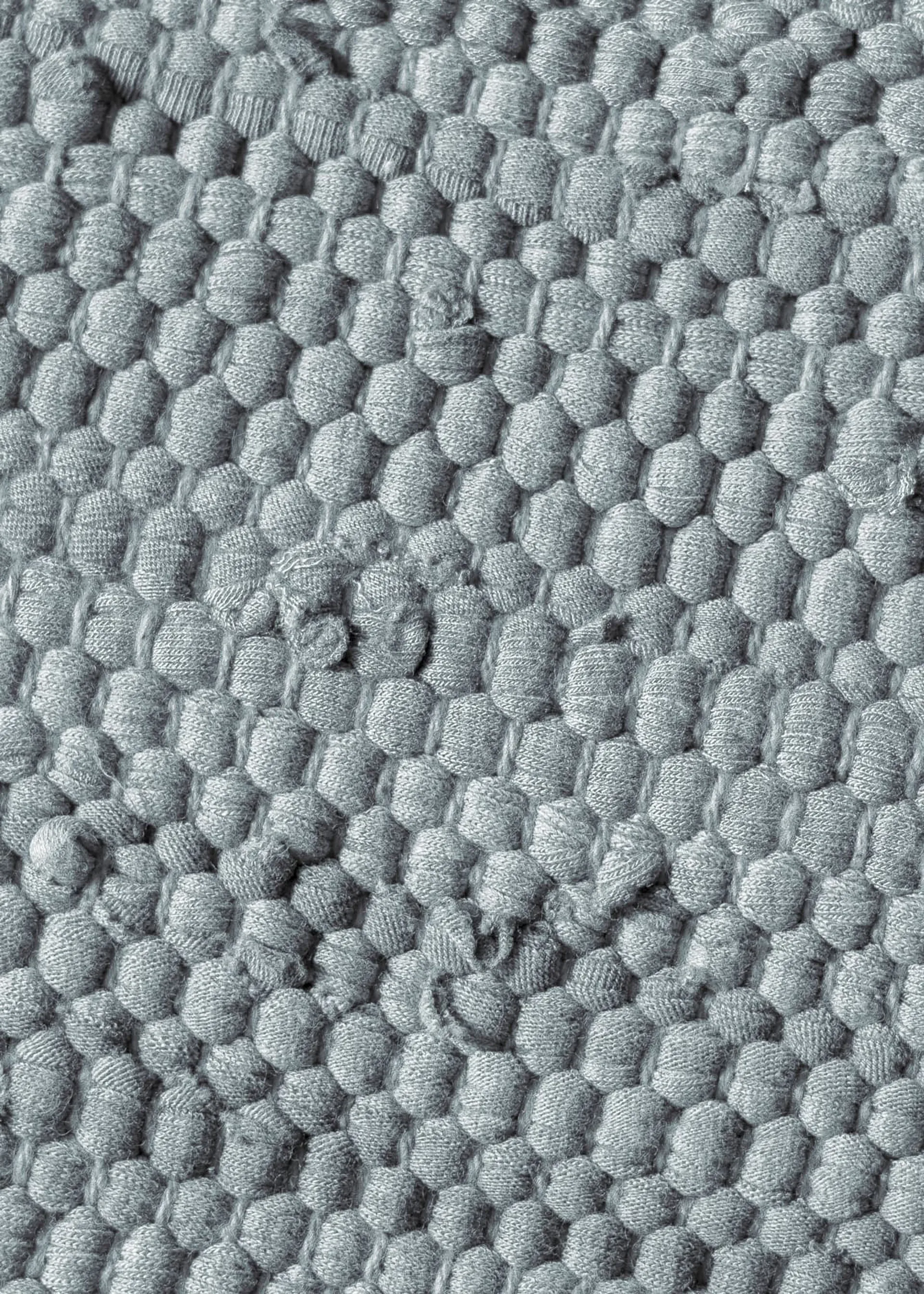 Cotton rug 75x200 cm, light grey (light grey) Rug Solid