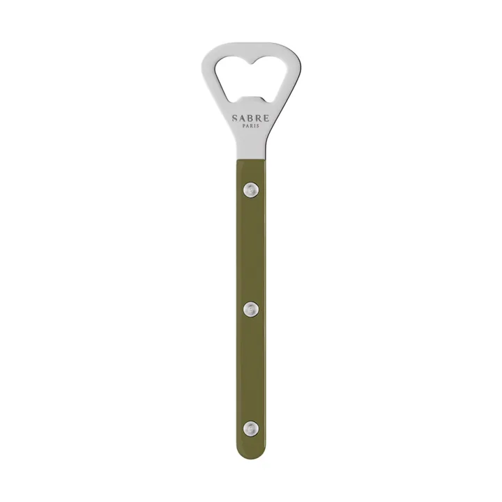 Bistrot solid bottle opener 16 cm - Green fern - SABRE Paris