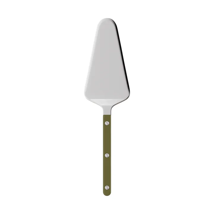 Bistrot solid cake server 25 cm - Green fern - SABRE Paris