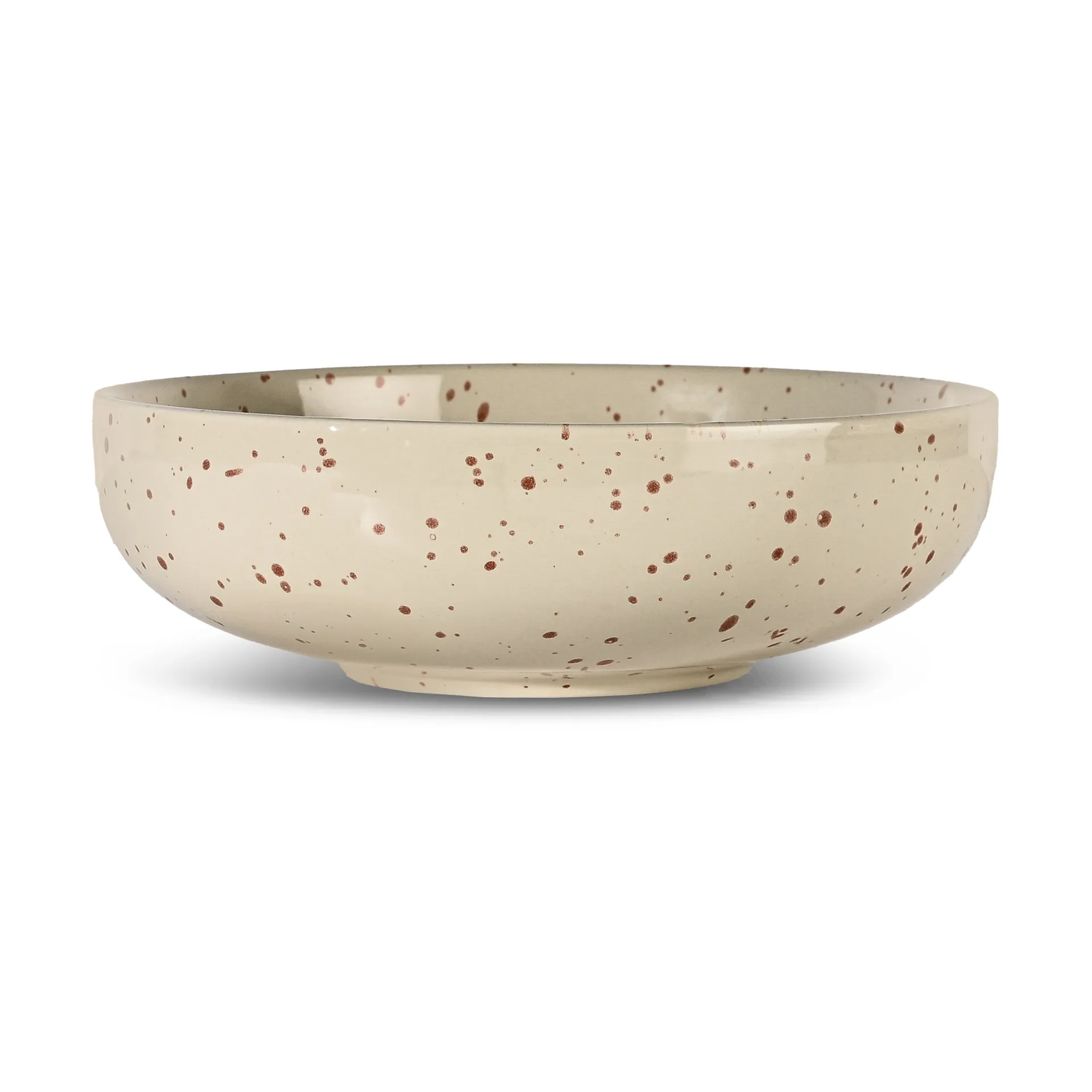 Ditte serving bowl, Beige-wine red Sagaform