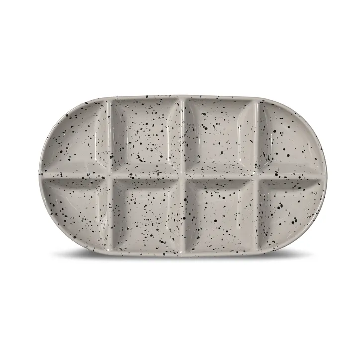 Ditte serving platter large 20x36 cm - Gray-black - Sagaform