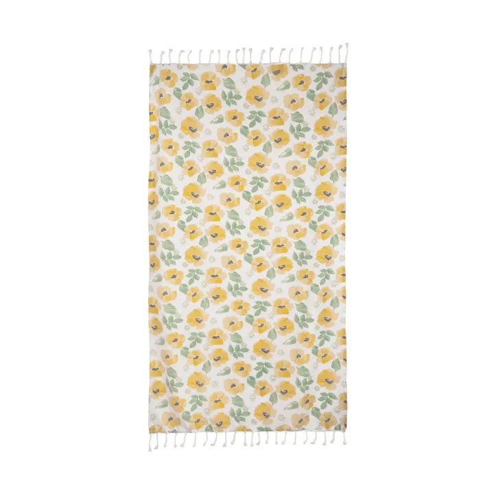 Eden hamam towel 90x170 cm - Mixed Yellow - Sagaform
