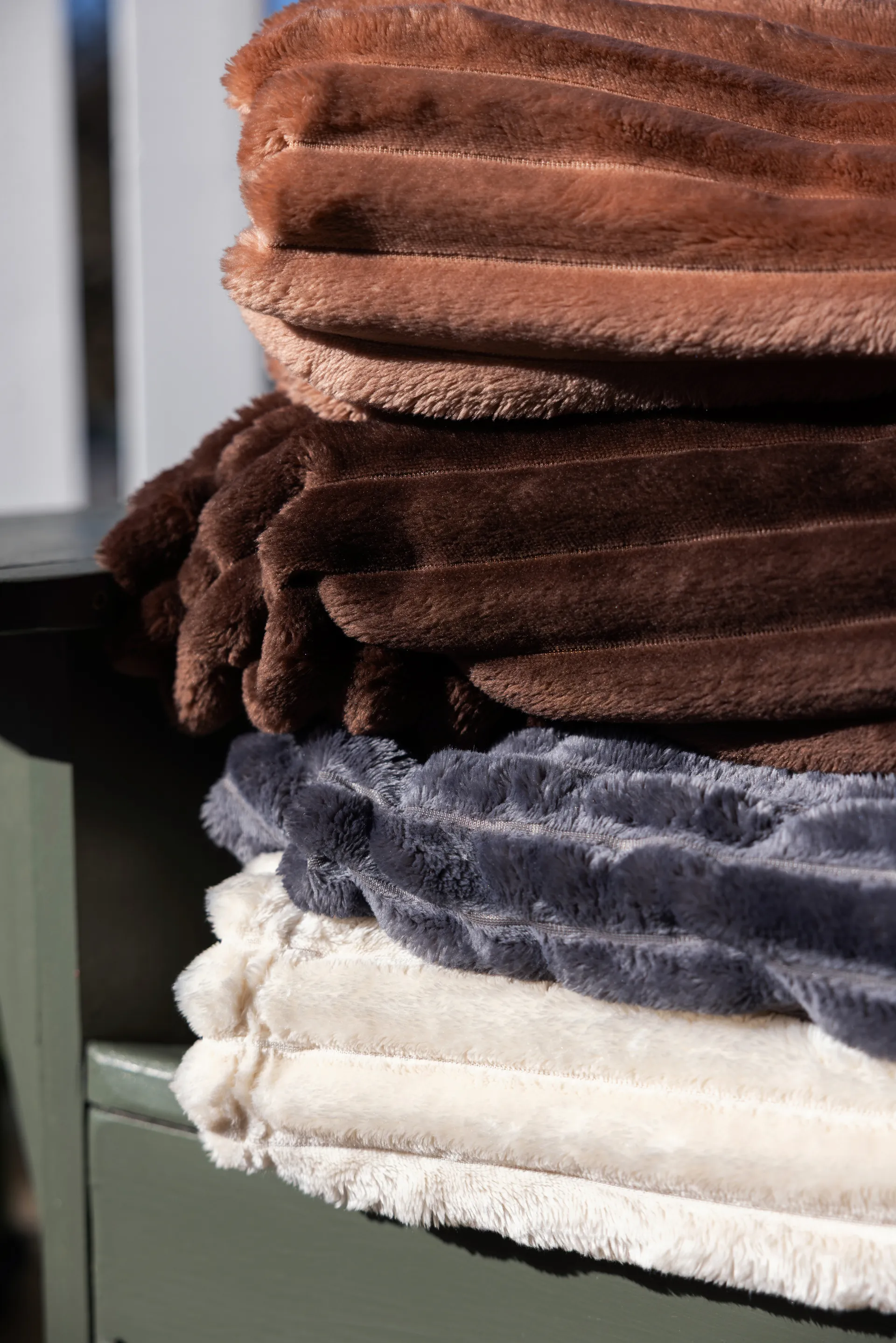 Esther fleece throw, Grey Sagaform