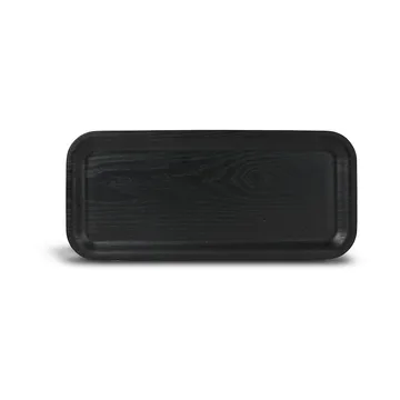 Hanna long plate 34x15 cm - Black - Sagaform