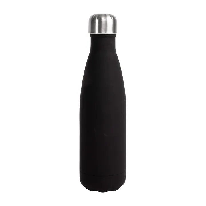 Nils steel bottle 50 cl - Black - Sagaform