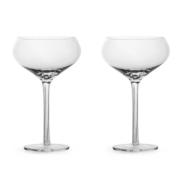 Saga cocktail glass 2-pack - Clear - Sagaform