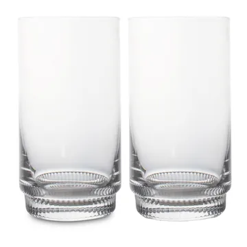 Saga tumbler high 34 cl 2-pack - Clear - Sagaform