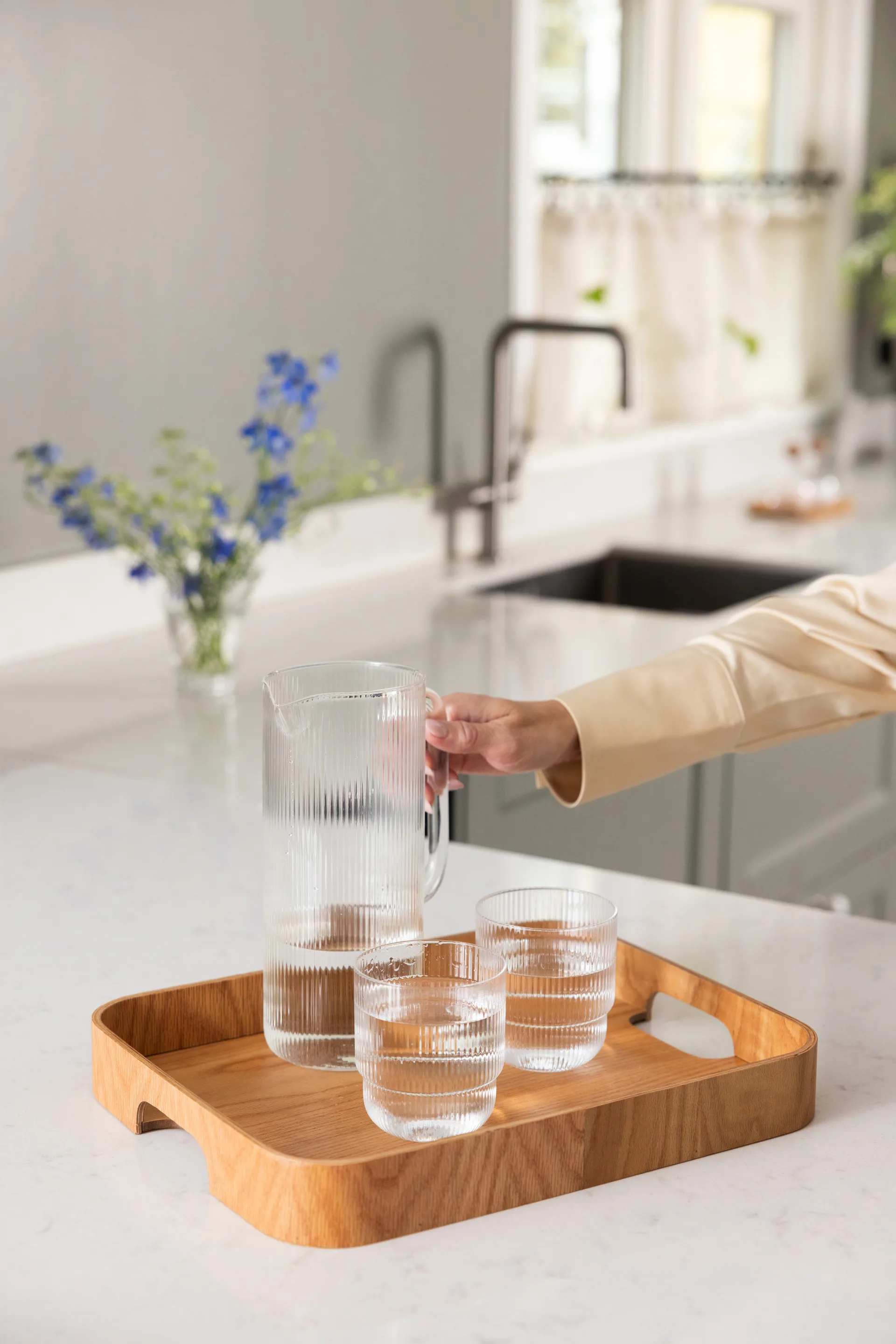 Sagaform clear water glasses 4-pack, Clear Sagaform