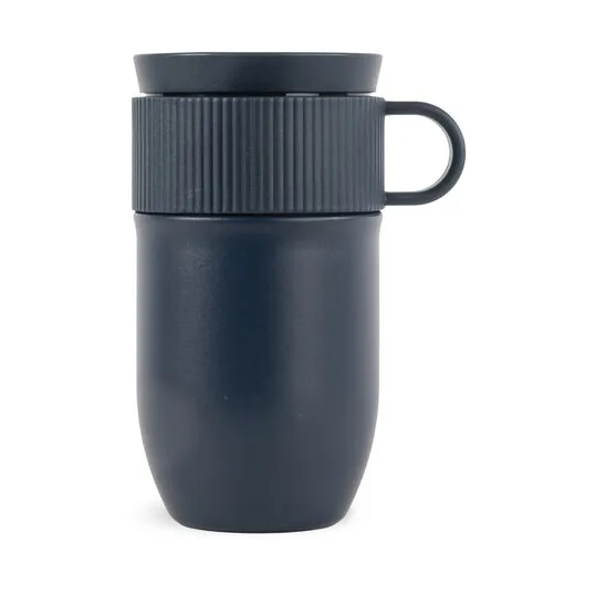 Ted car mug thermos mug 28 cm - Blue - Sagaform