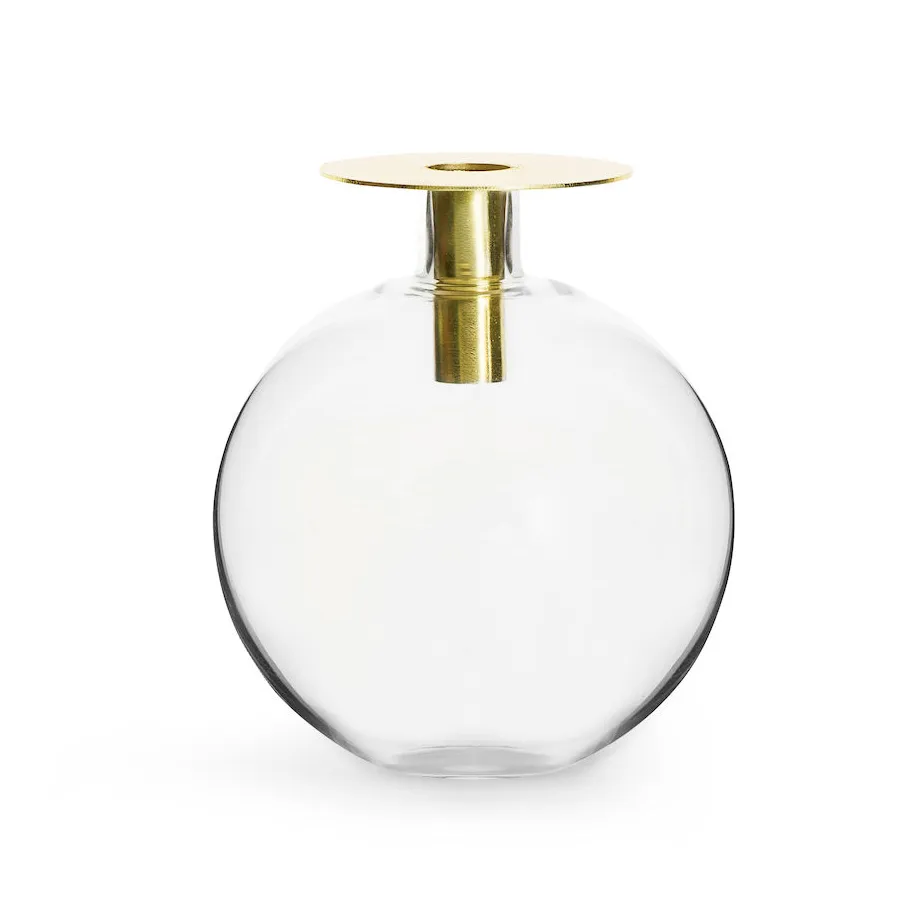 Top vase, gold-coloured Sagaform