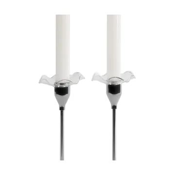 Viva candle cuff 2-pack - Clear - Sagaform