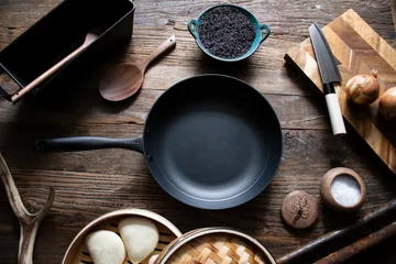 Satake frying pan in lightweight cast iron ceramic - 30 cm - Satake