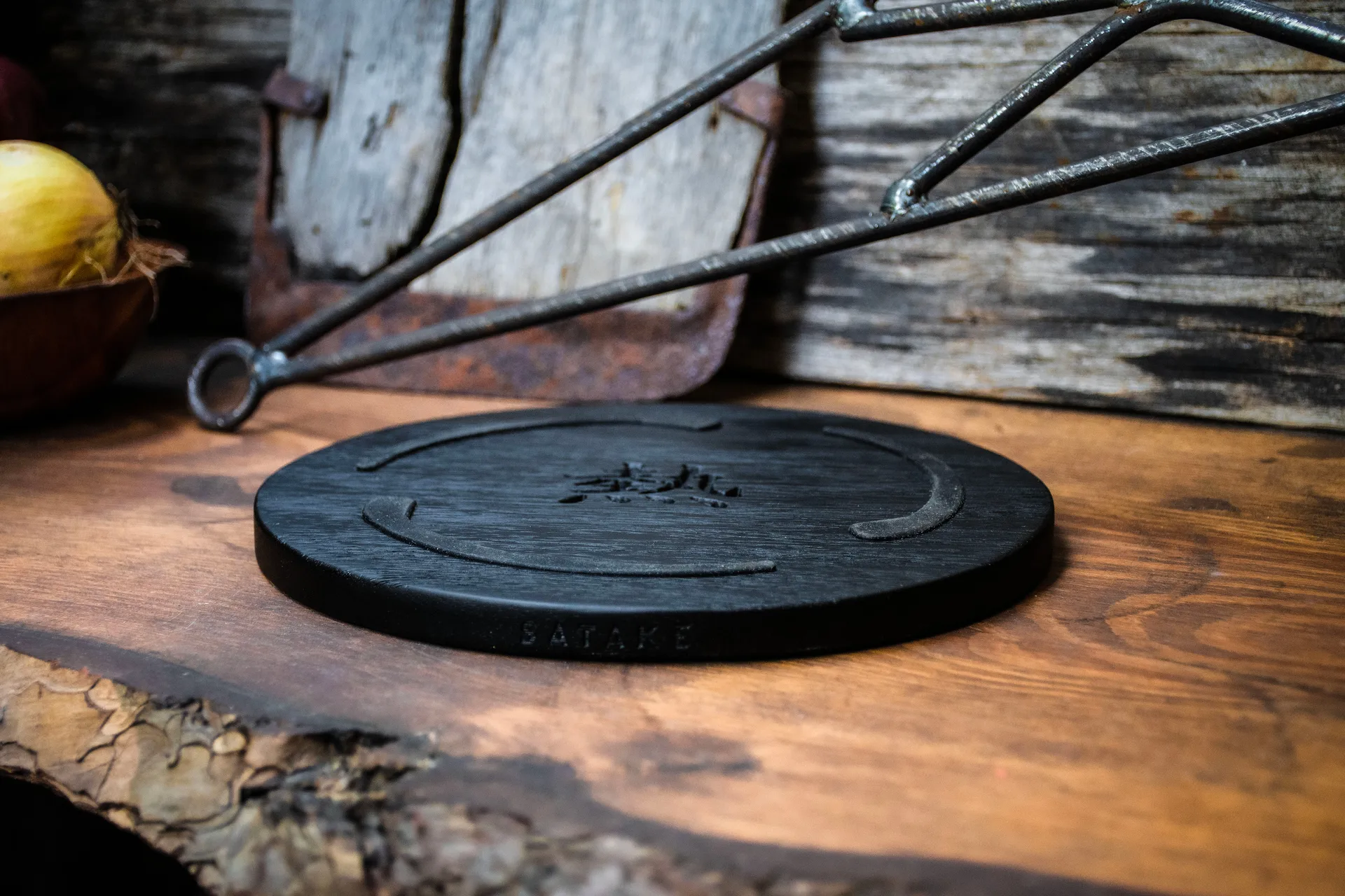 Satake magnetic trivet, Black-silicone Satake