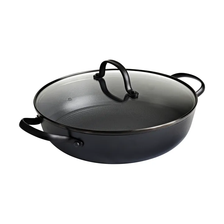 Satake saucepan in lightweight cast iron with glass lid - 26 cm - Satake