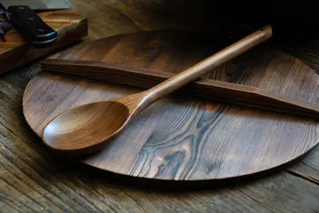 Satake serving spoon 33.5 cm - Walnut - Satake