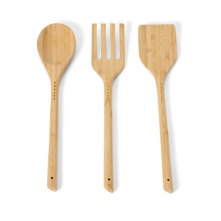 Satake utensil set - Bamboo, 3 pieces - Satake