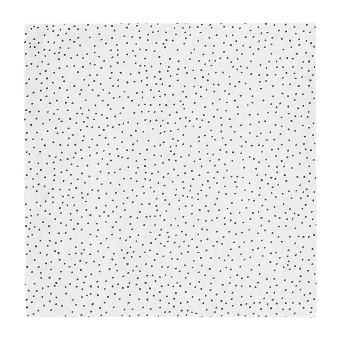 Grain napkins 33x33 cm 20 pack, white-black Scandi Essentials