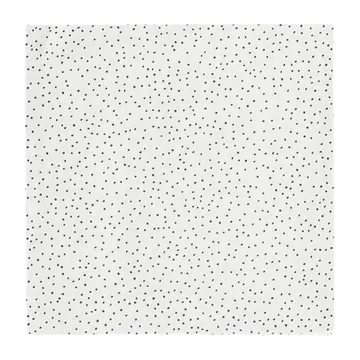 Grain napkins 33x33 cm 20 pack - white-black - Scandi Essentials