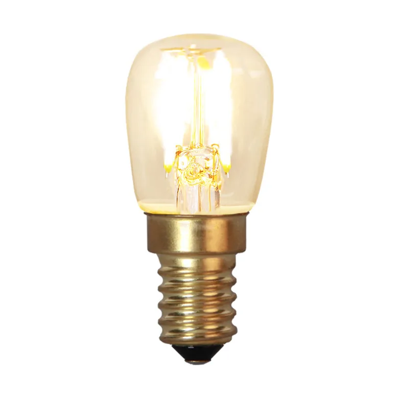 Lit dimmable light bulb E14 60lm filament, Clear, 2100K Scandi Essentials