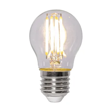 Lit dimmable light bulb E27 250lm filament - Clear, 3000K - Scandi Essentials