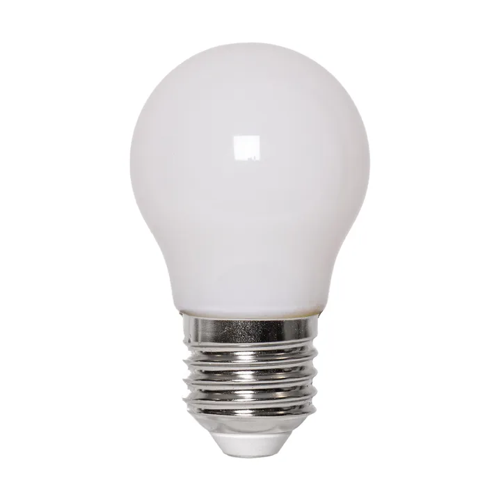 Lit dimmable light bulb E27 250lm filament - Opal, 3000K - Scandi Essentials