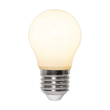Lit dimmable light bulb E27 250lm filament - Opal, 3000K - Scandi Essentials