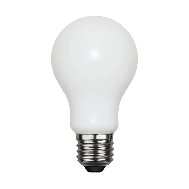 Lit dimmable light bulb E27 470lm - Opal, 3000K - Scandi Essentials