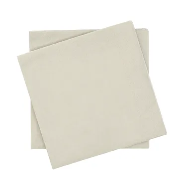 Plain paper napkin - Beige, 20-pack, 40x40 cm - Scandi Essentials