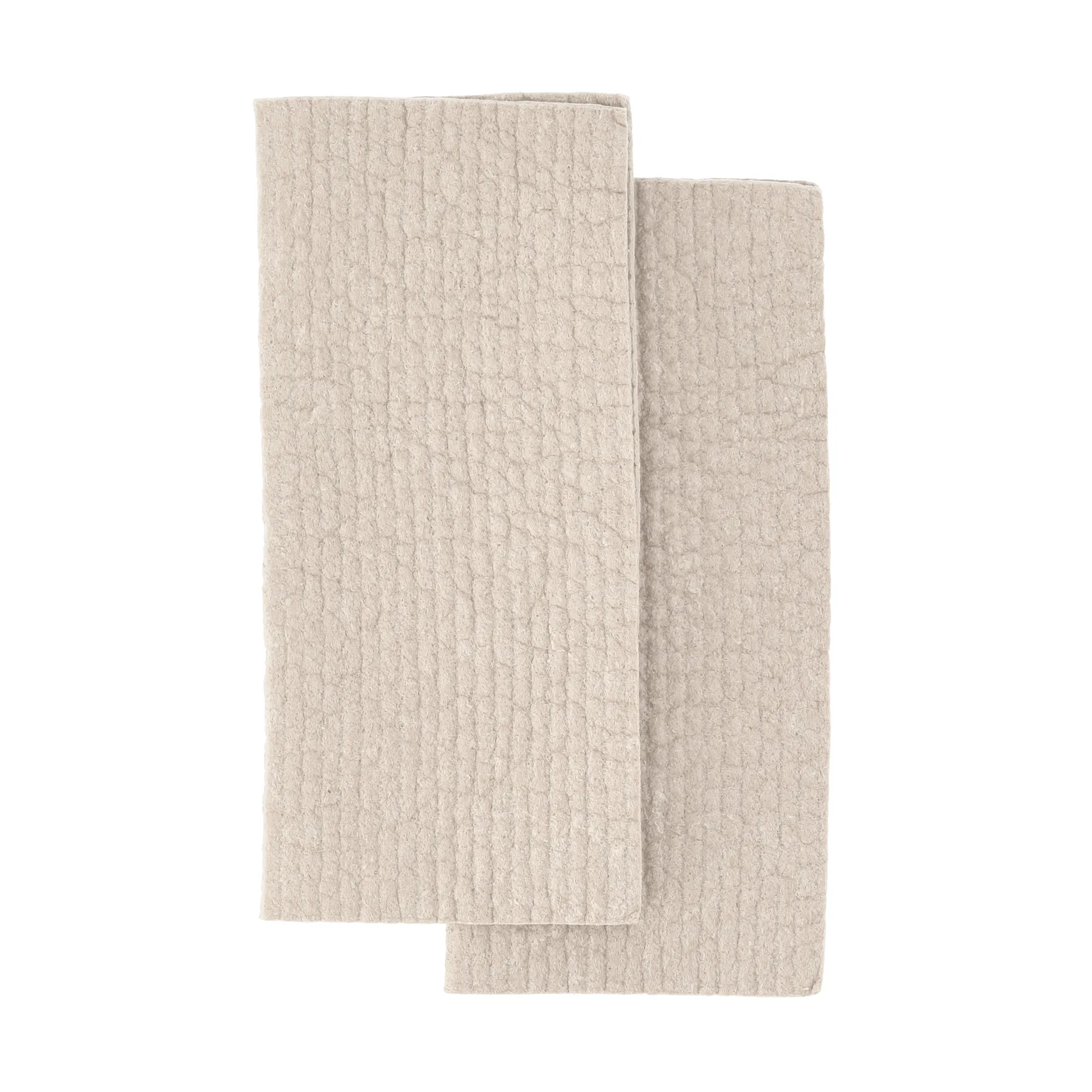 Rinse dishcloth, Beige, 2-pack Scandi Essentials