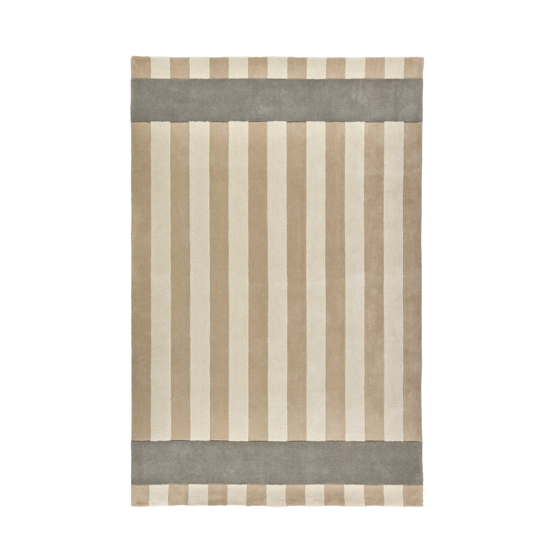 Aisles wool carpet, Beige, 200x300 cm Scandi Living