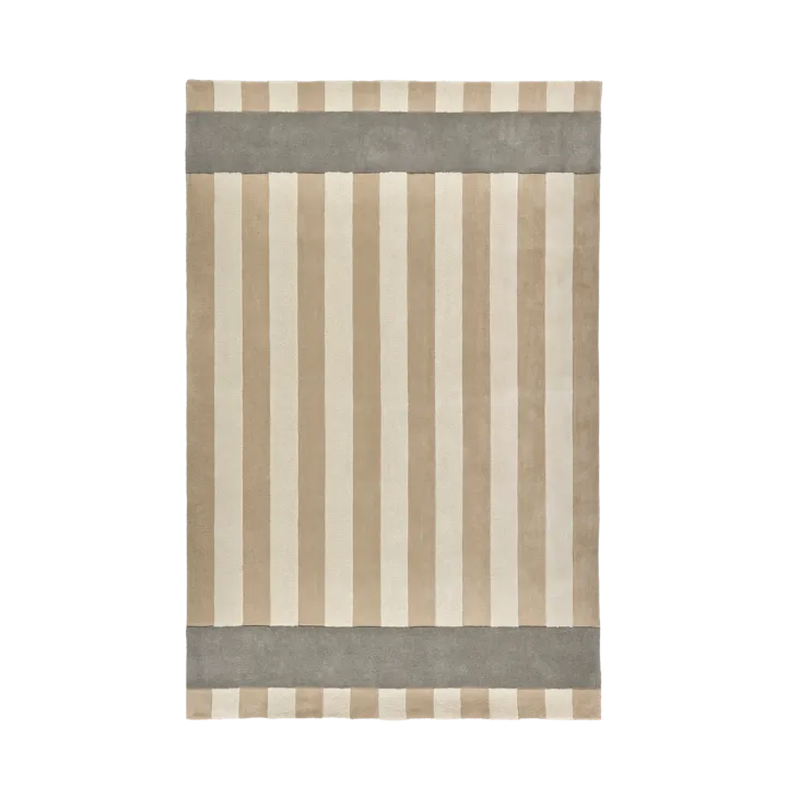 Aisles wool carpet - Beige, 200x300 cm - Scandi Living