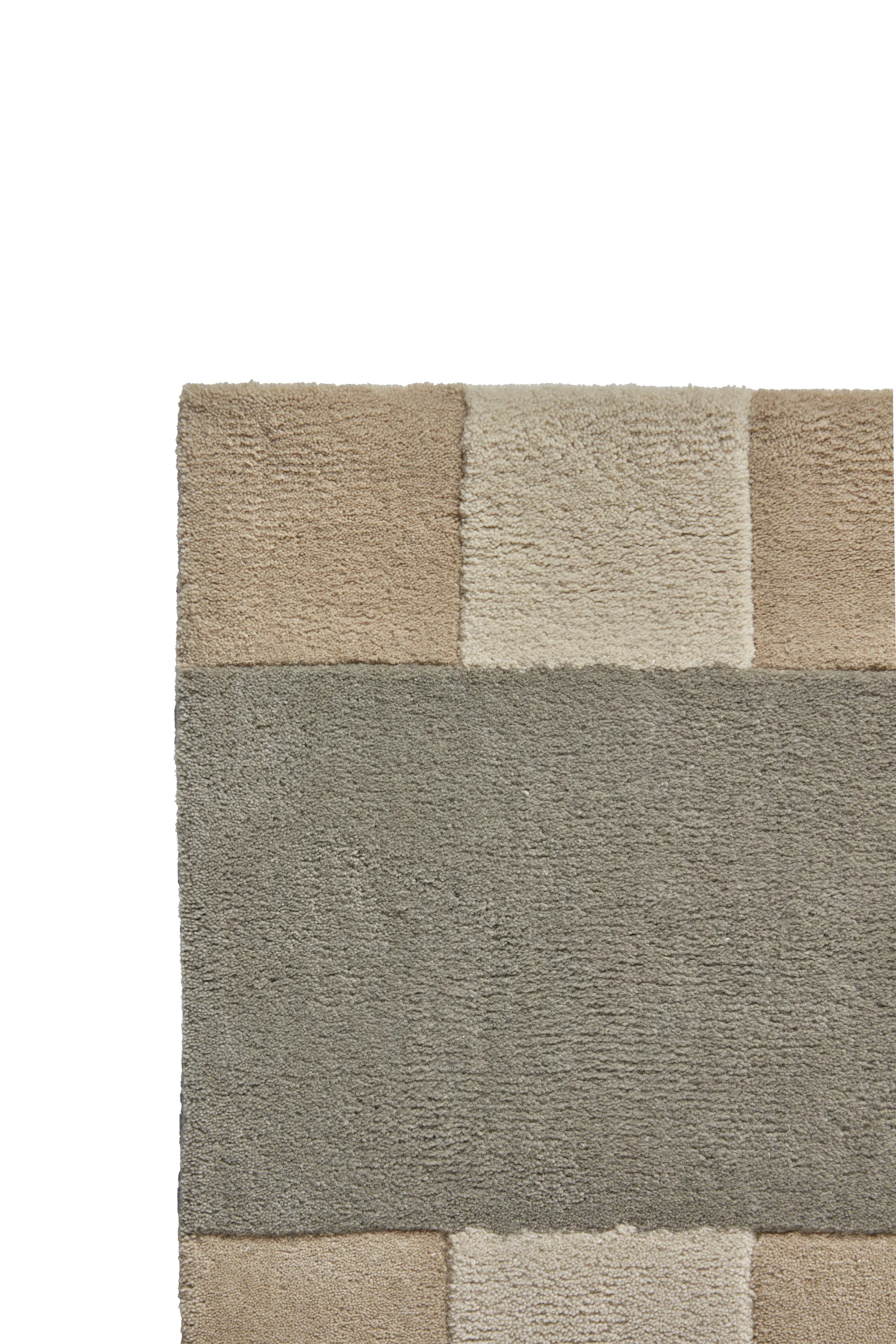 Aisles wool carpet, Beige, 200x300 cm Scandi Living