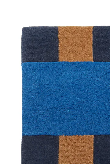 Aisles wool carpet - Blue, 200x300 cm - Scandi Living