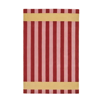 Aisles wool carpet - Red, 200x300 cm - Scandi Living