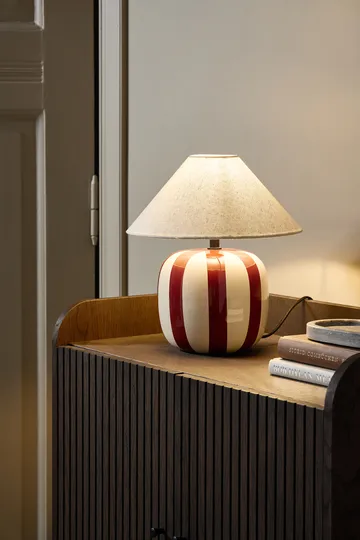 Alvar table lamp 31 cm - Rust red - Scandi Living