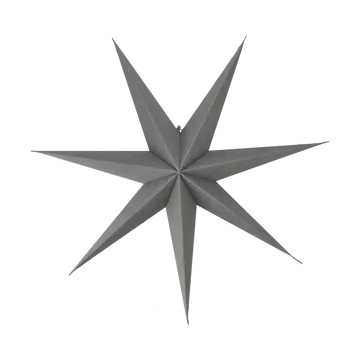 Bare advent star blue grey - 80 cm - Scandi Living