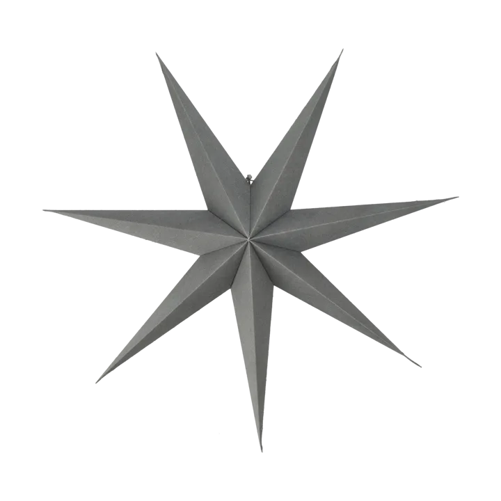 Bare advent star blue grey - 80 cm - Scandi Living