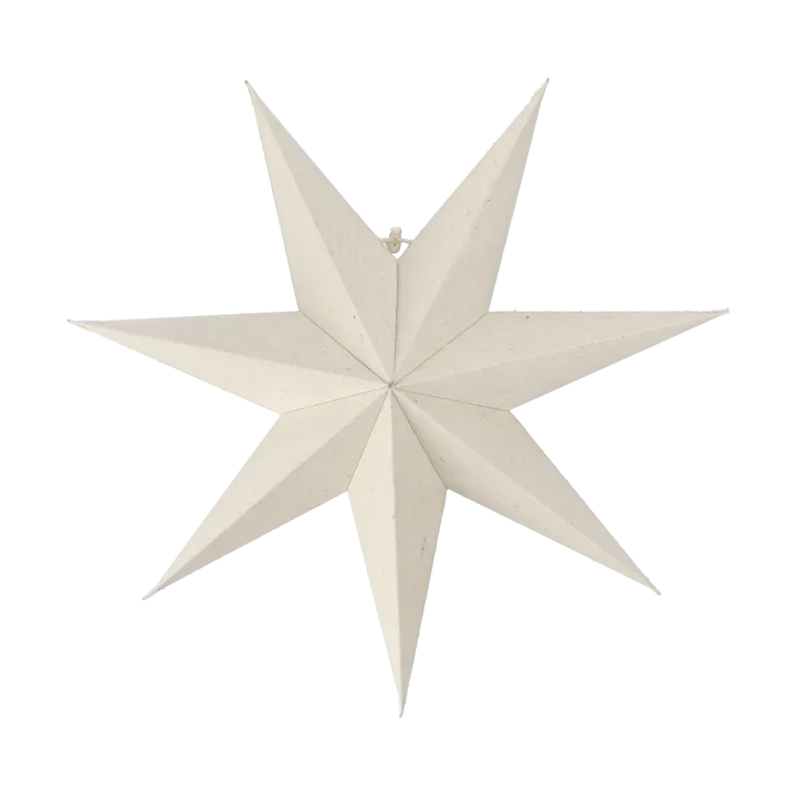 Bare advent star white - 45 cm - Scandi Living