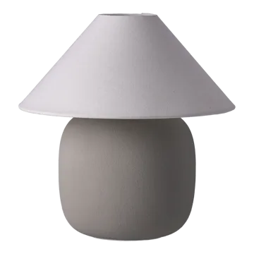 Boulder table lamp 29 cm grey-white - Scandi Living