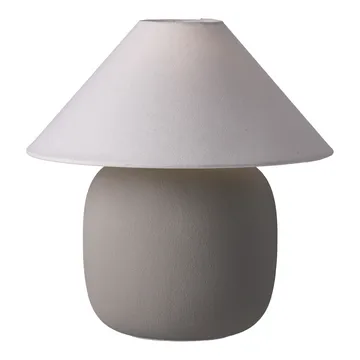 Boulder table lamp 29 cm grey-white - Scandi Living