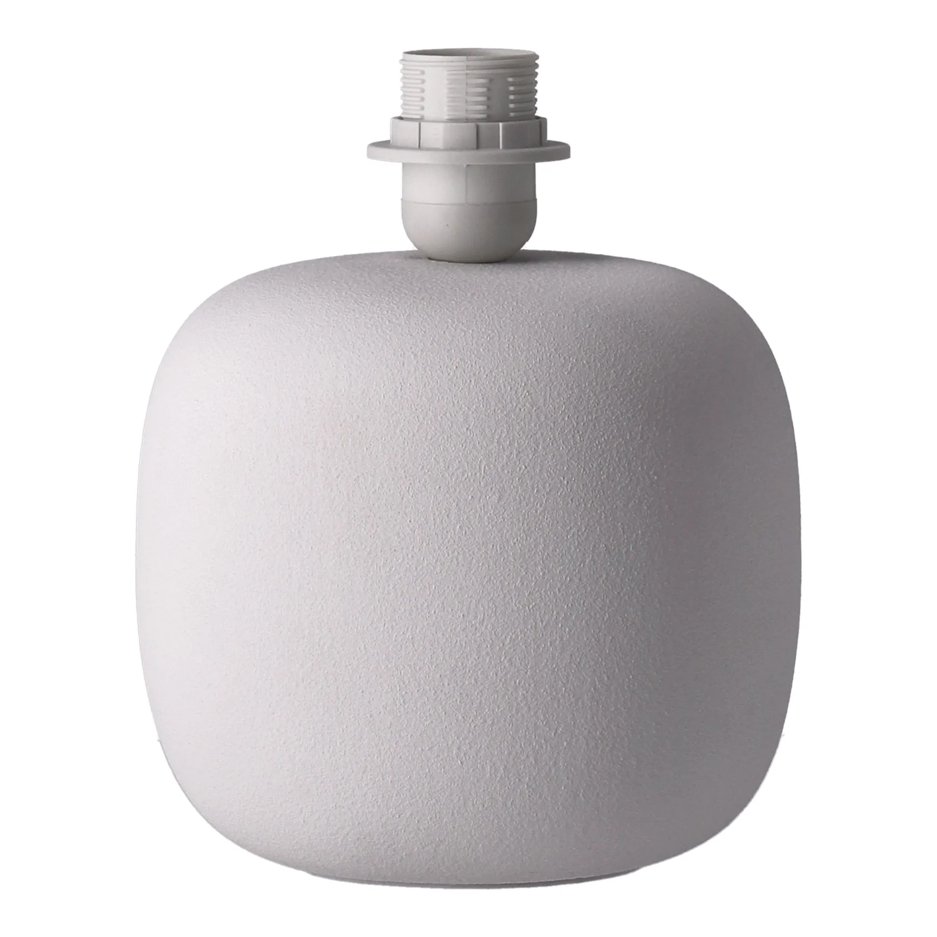 Boulder table lamp 29 cm white-pleated white,  Scandi Living