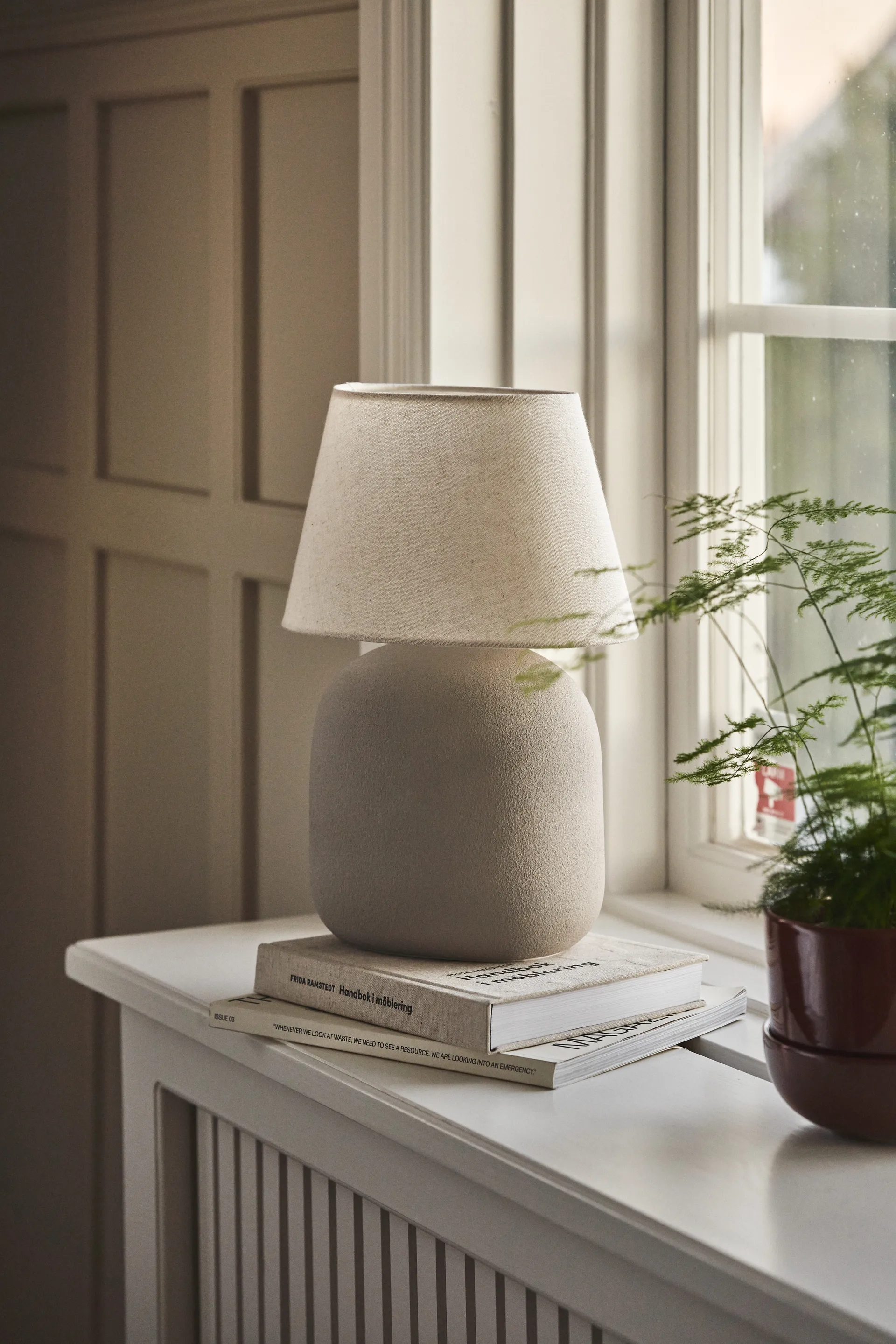 Boulder window lamp grey-nature Scandi Living
