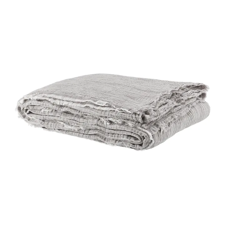 Breeze throw 160x260cm - Grey - Scandi Living