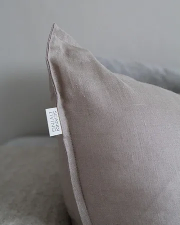 Calm pillow case linen 50x50 cm - Sand  - Scandi Living